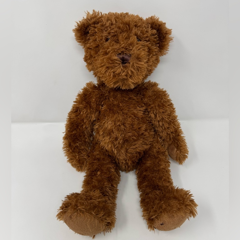 16” FAO Schwarz Brown‎ Teddy Bear Plush Stuffed Animal Toy, cuddly fuzzy furry